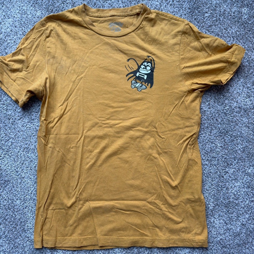 Aquabats Mustard Graphic Skate Bat T-Shirt - Picture 2 of 3